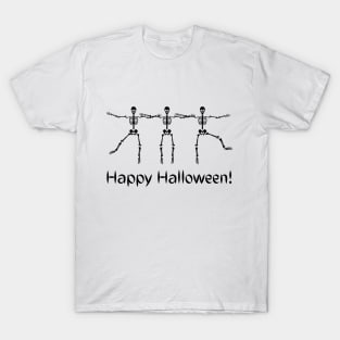 Happy halloween skeletons T-Shirt